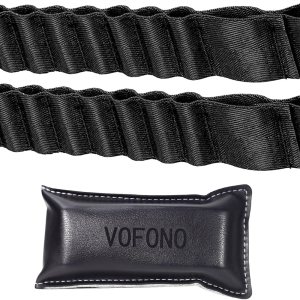 VOFONO 2 correas de repuesto de nailon para puertas de automóvil, resistentes, resistentes, ajustables, limitantes, de carga, 1000 libras, ajuste VOFONO 2 correas de repuesto de nailon para puertas de automóvil, resistentes, resistentes, ajustables, limitantes, de carga, 1000 libras, ajuste