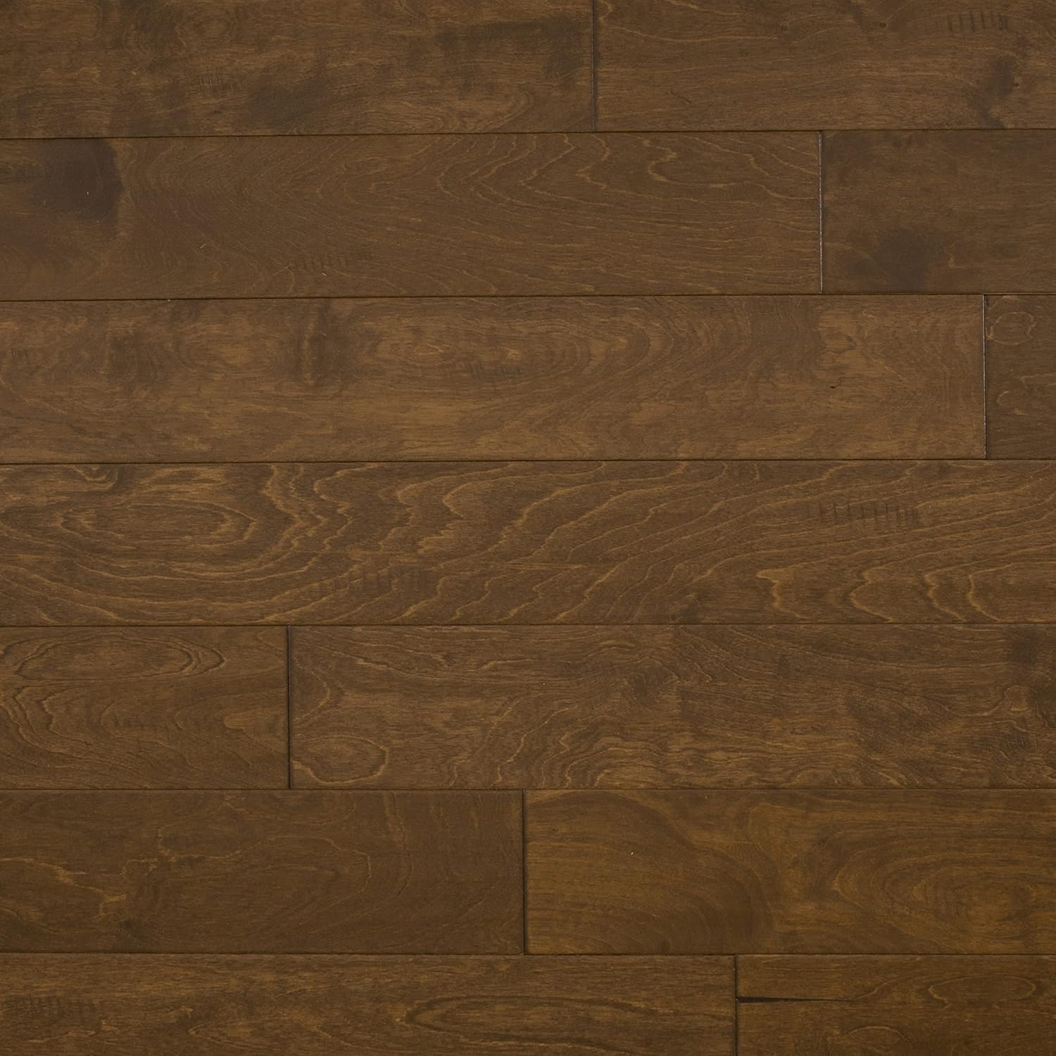 Pisos de madera dura de ingeniería  Abedul raspado a mano  $2.69sq.ft.  ER-8005-RL Doeskin  Baldosa de una sola muestra (5 “x 10”)