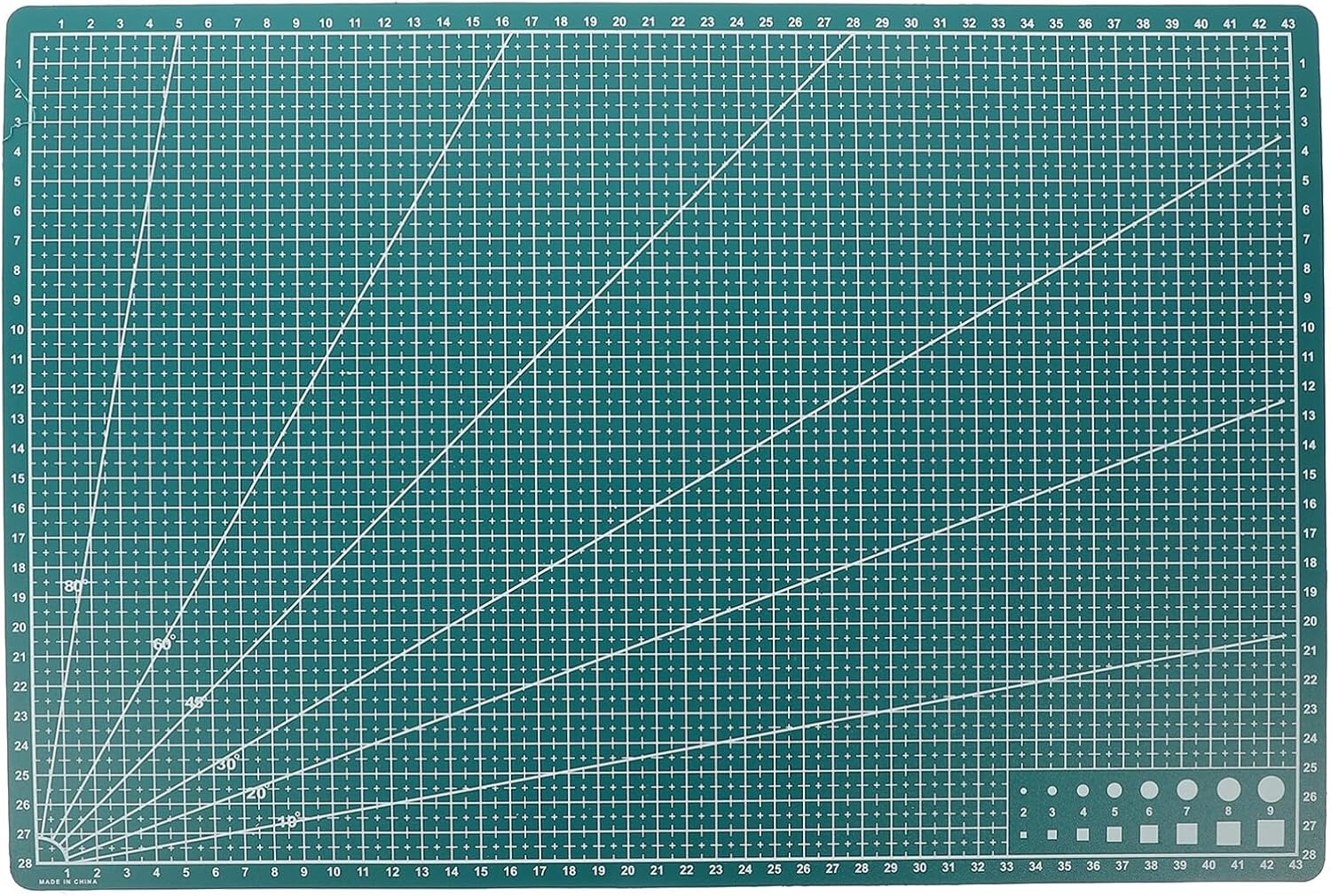 Alfombrillas de corte A3, alfombrilla de corte autorreparable, alfombrilla de doble cara, tabla de cortar giratoria para costura, manualidades,