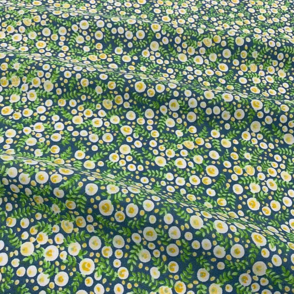 Fat Quarters – Paquete de 8 piezas de 100% algodón de 20 x 20 pulgadas (19.7 x 19.7 in), precortadas, para bricolaje, patchwork, costura, acolchado,