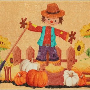 Alishomtll Tapete de cosecha de otoño, decoración de Acción de Gracias, antideslizante y lavable, tapete decorativo de bienvenida de otoño, interior Alishomtll Tapete de cosecha de otoño, decoración de Acción de Gracias, antideslizante y lavable, tapete decorativo de bienvenida de otoño, interior