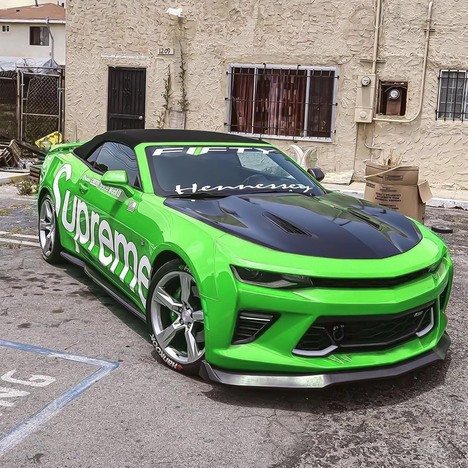 Xotic Tech Sport Track Racing Style CNC Aluminio atornillado gancho de remolque parachoques delantero compatible con Chevrolet Camaro 6 generación