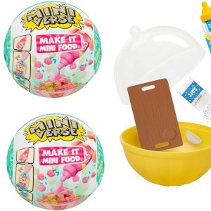 MGA’s Miniverse Make It Mini Food Café Series 2 Paquete de aperitivos de cine paquete de 4 mini coleccionables, embalaje ciego, bricolaje, juego de MGA’s Miniverse Make It Mini Food Café Series 2 Paquete de aperitivos de cine paquete de 4 mini coleccionables, embalaje ciego, bricolaje, juego de