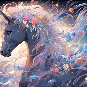 Rheskbecy Kit de pintura artística de caballo con diamantes para adultos, caballo 5D, pintura de gemas de taladro completo, pintura de puntos Rheskbecy Kit de pintura artística de caballo con diamantes para adultos, caballo 5D, pintura de gemas de taladro completo, pintura de puntos