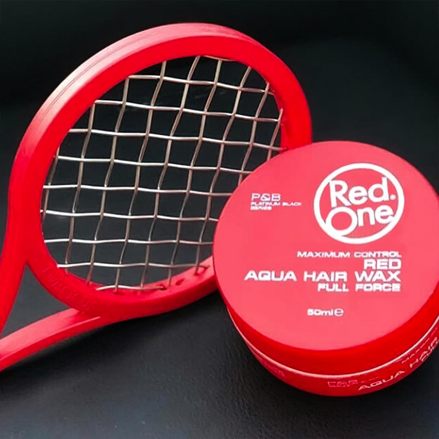 Redone Hair Styling Aqua Wax Red 1.7 fl oz – 1.69 Fl Oz-Tamaño de viaje  Control de bordes  Cera de gel para el cabello  Ultra Hold  Aroma de fresa