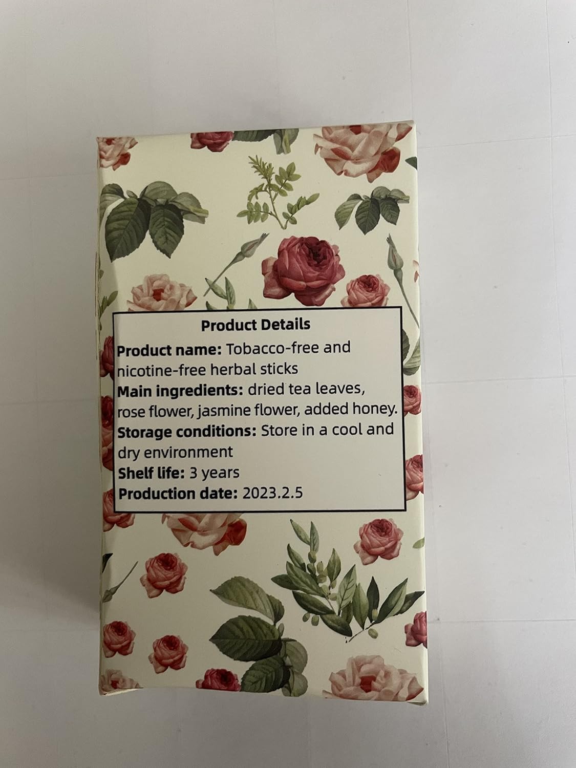 Wild Tea – Cigarrillos de hierbas, sin tabaco ni nicotina, 4 paquetes, 80 ahumados