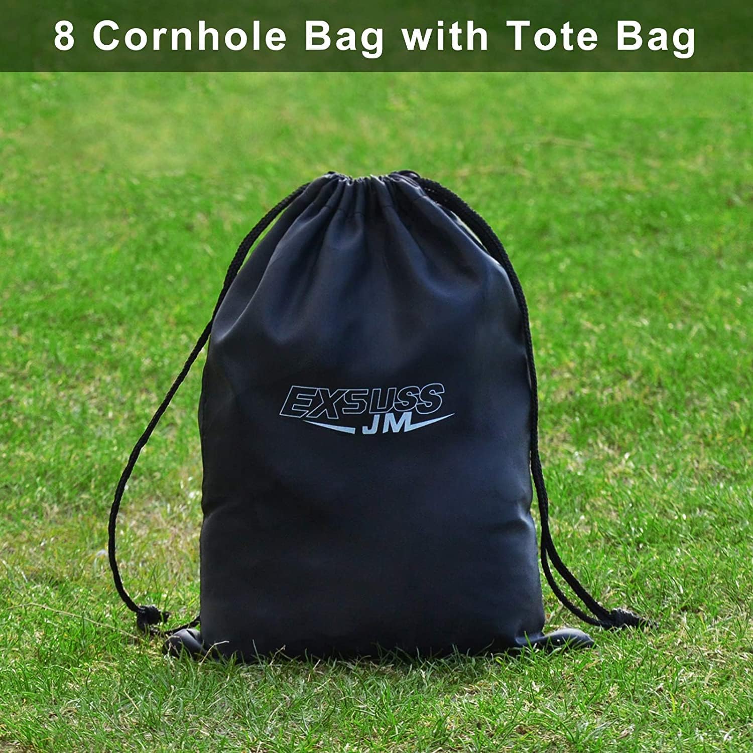 JMEXSUSS Juego de 8 bolsas de cornhole estándar resistentes a la intemperie, profesionales reguladoras para juegos de lanzamiento, bolsas de