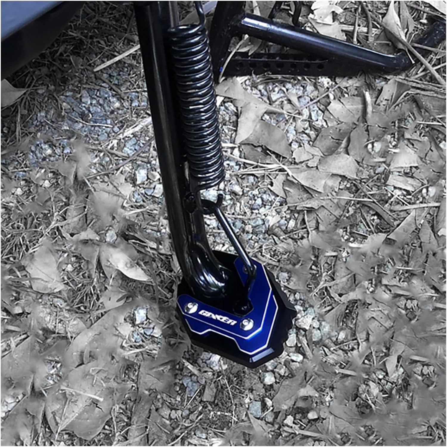 for Suzuki for GIXXER 250 SF 150 125 for SF250 for SF150 2022 Accessories Motorcycle Aluminum Side Stand Extension Kickstand Enlarge Pad Support