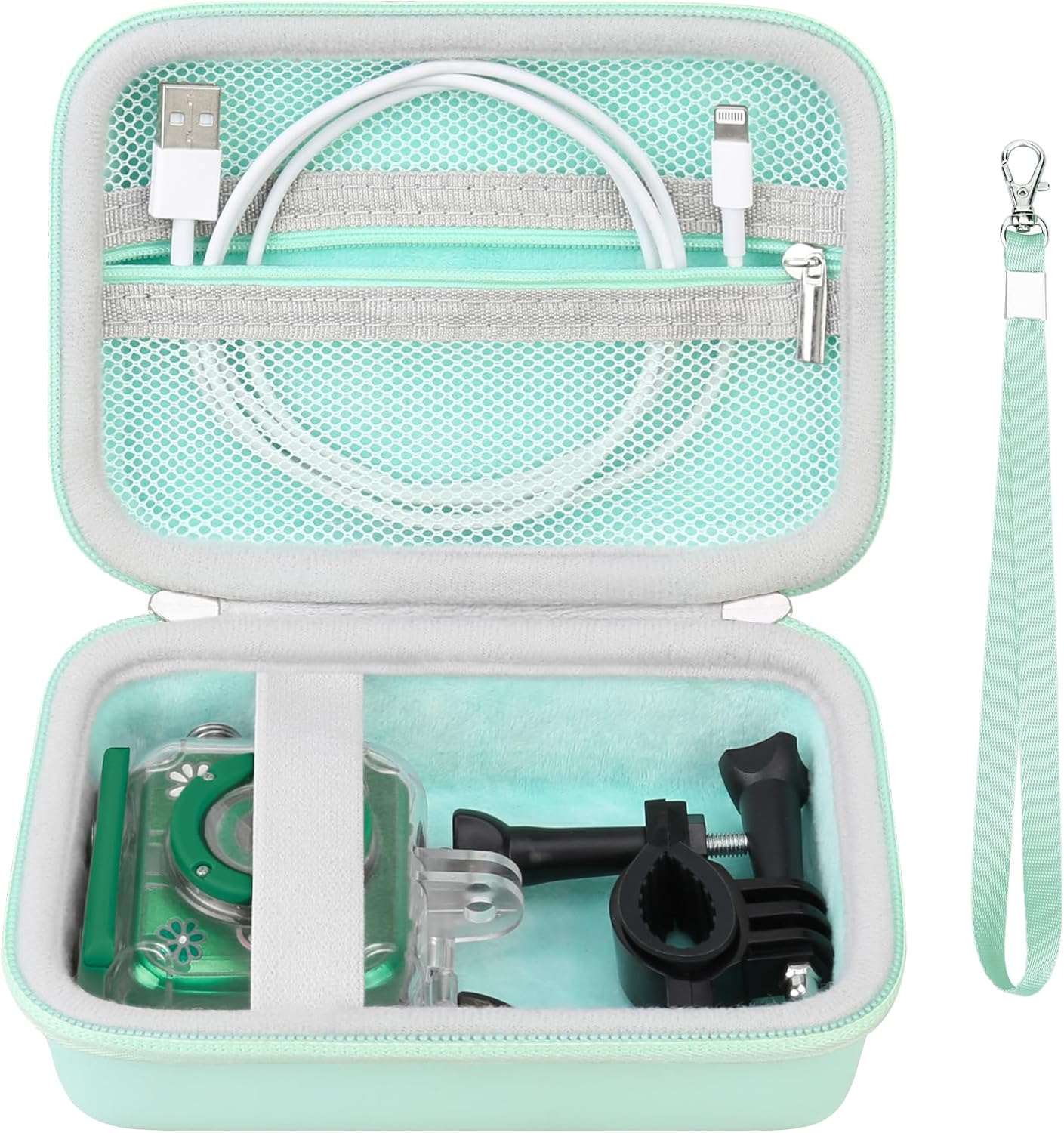 Funda para cámara infantil para PROGRACEOurlifeDragon TouchAgoigoBRYSETEN y más juguetes para cámaras digitales para niños, regalos y accesorios,