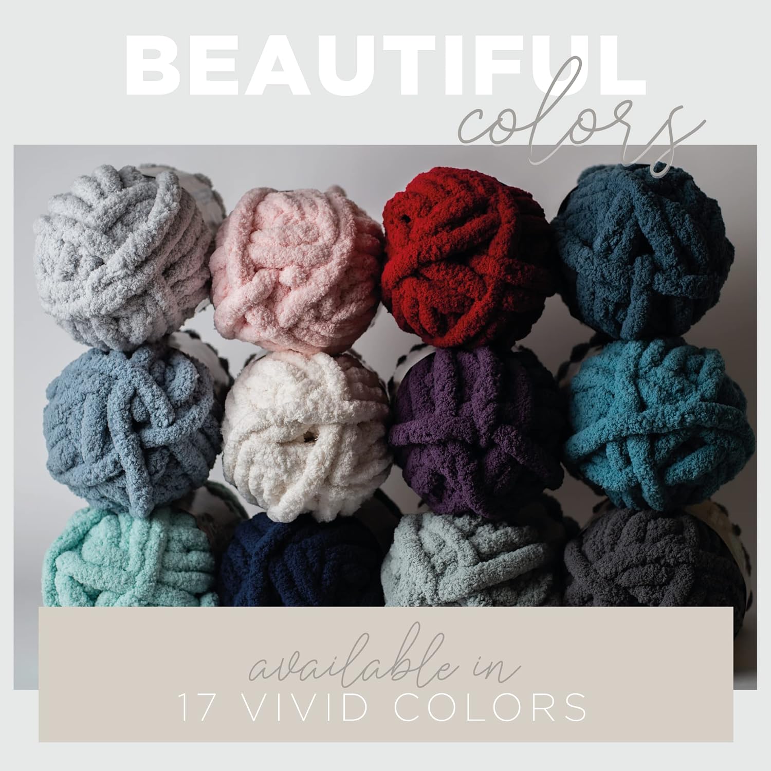 (1 madeja) Lion Brand Yarn 951-123AQ AR Workshop – Tejido grueso, lino
