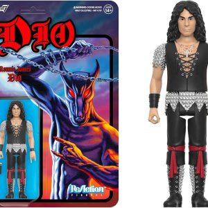 Super7 Ronnie James Dio – Figura de acción Dio de 3.75 pulgadas con accesorio de metal pesado coleccionables y juguetes retro Super7 Ronnie James Dio – Figura de acción Dio de 3.75 pulgadas con accesorio de metal pesado coleccionables y juguetes retro