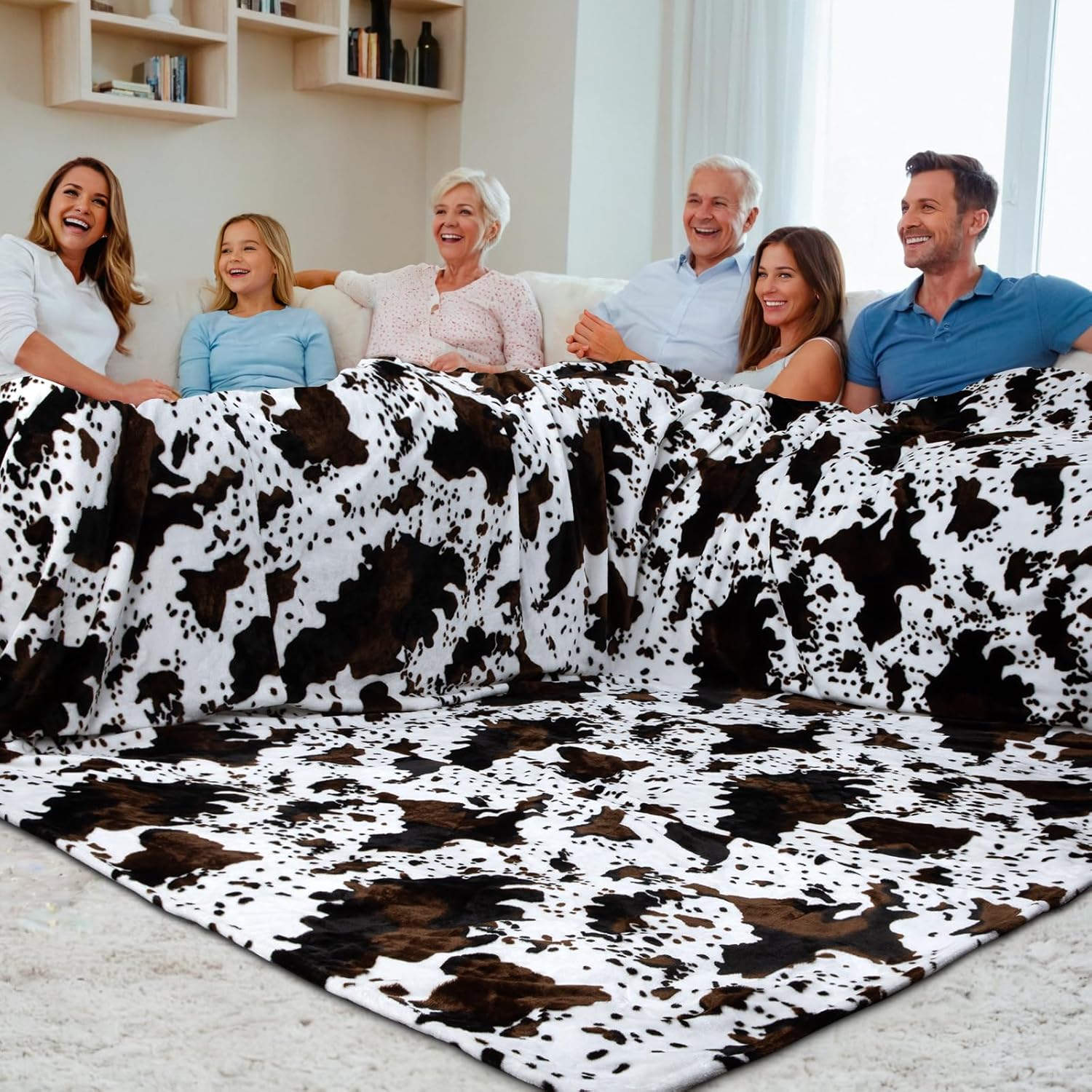 MACEVIA Manta de franela de vellón de gran tamaño para cama, mantas enormes de 120 x 120 pulgadas, mullida, acogedora, cálida, cómoda, duradera,