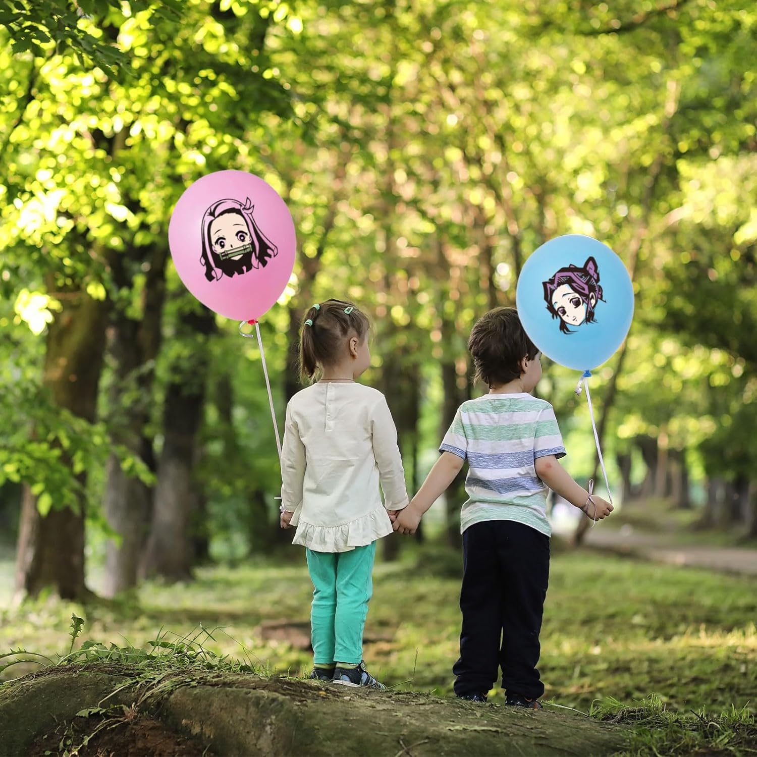 20 globos de anime japonés de 12 pulgadas encantadores globos temáticos para fiestas infantiles, decoraciones de celebraciones especiales