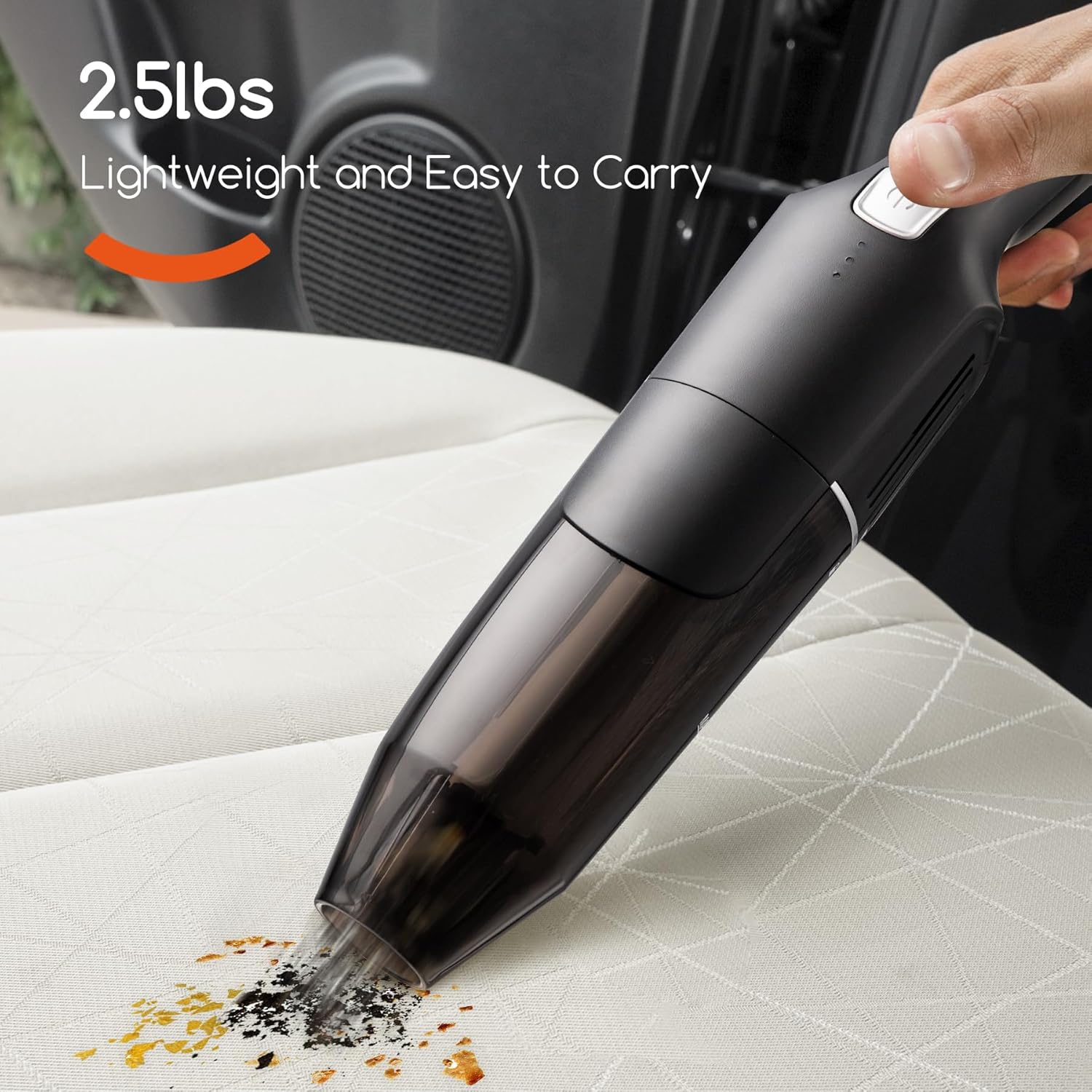 REECOO Aspirador de mano Aspirador vertical Super Absorción Aspirador inalámbrico recargable con potente succión Mini aspiradora inalámbrica portátil