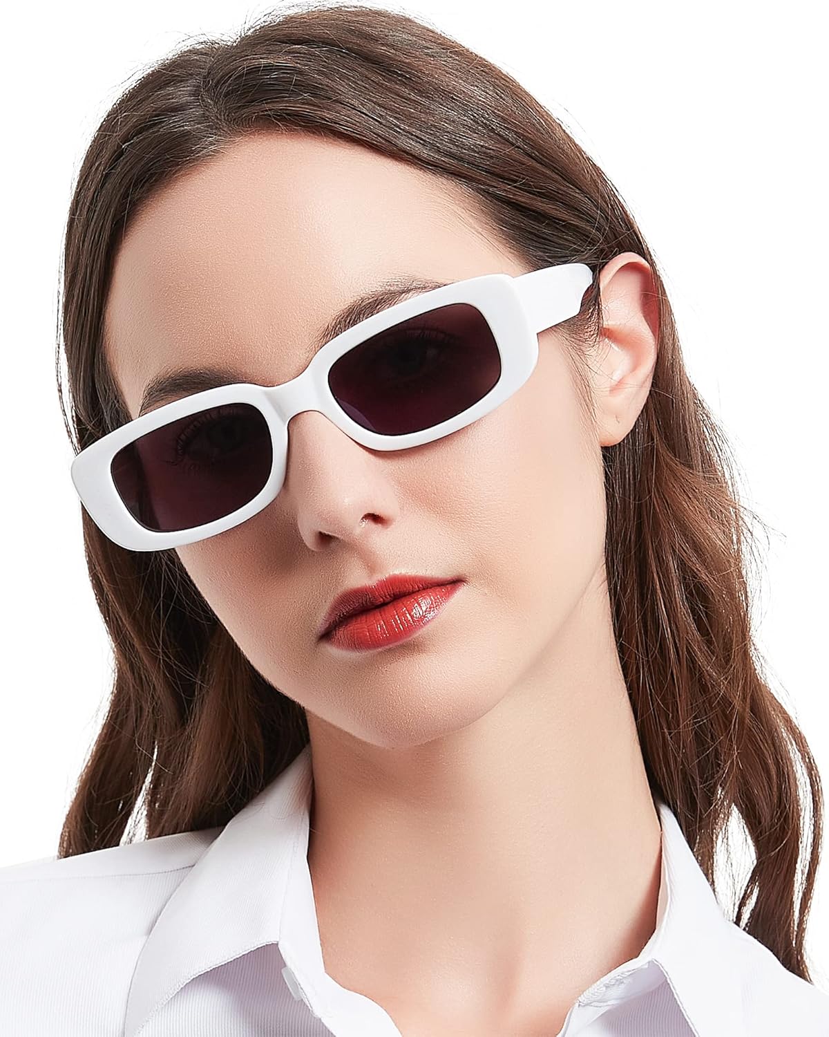 MARE AZZURO Gafas de sol de lectura anchas para mujer, de moda, gruesos, 1.0, 1.25, 1.5, 1.75, 2.0, 2.25, 2.5, 2.75, 3.0, 3.5, 4.0
