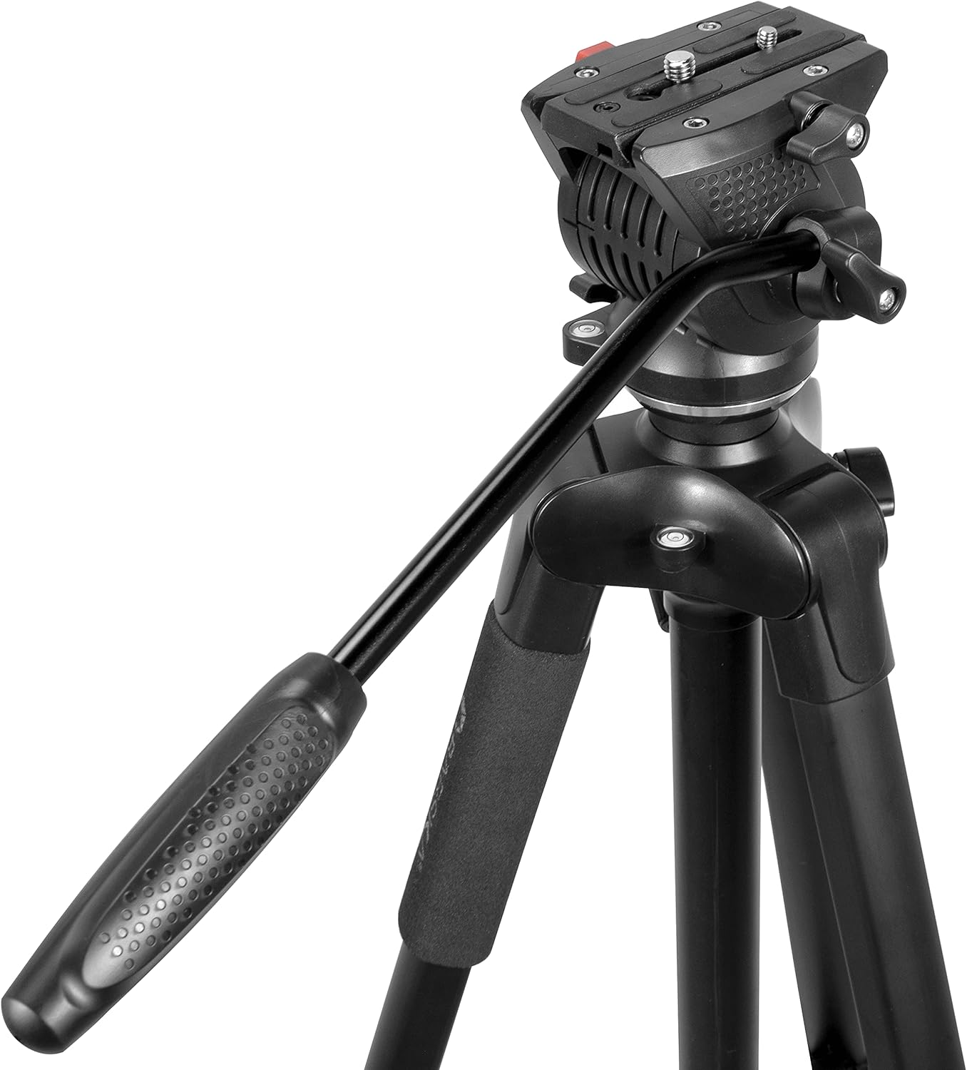 Barska AF13650 Trípode profesional con cabezal fluido y estuche de transporte para detectar visores, binoculares, cámaras, etc