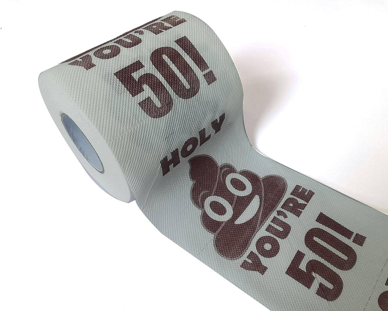 Feliz cumpleaños Holy Poop You’re xx Years Old Style – Papel higiénico de papel higiénico de pañuelo, broma, divertida fiesta de cumpleaños, idea de