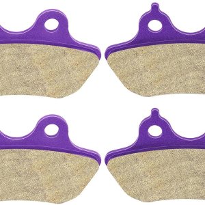 SCITOO Pastillas de freno de fibra de carbono aptas para 00 01-04 Dyna, 01-06 para Fatboy, 00 01-03 05 HeritageNight, 00-02 Softail SCITOO Pastillas de freno de fibra de carbono aptas para 00 01-04 Dyna, 01-06 para Fatboy, 00 01-03 05 HeritageNight, 00-02 Softail