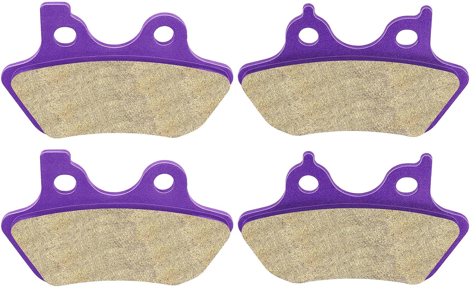 SCITOO Pastillas de freno de fibra de carbono aptas para 00 01-04 Dyna, 01-06 para Fatboy, 00 01-03 05 HeritageNight, 00-02 Softail