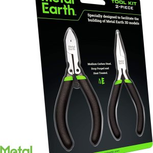Fascinations Metal Earth – Kit de herramientas de 2 piezas de diseño mejorado – Clippers – Alicates de punta de aguja Fascinations Metal Earth – Kit de herramientas de 2 piezas de diseño mejorado – Clippers – Alicates de punta de aguja