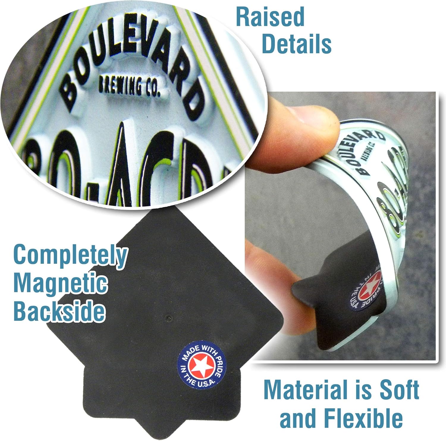 Ohio Giant State Magnet por Classic Magnets, 3 x 3.3 pulgadas, recuerdos coleccionables fabricados en los Estados Unidos