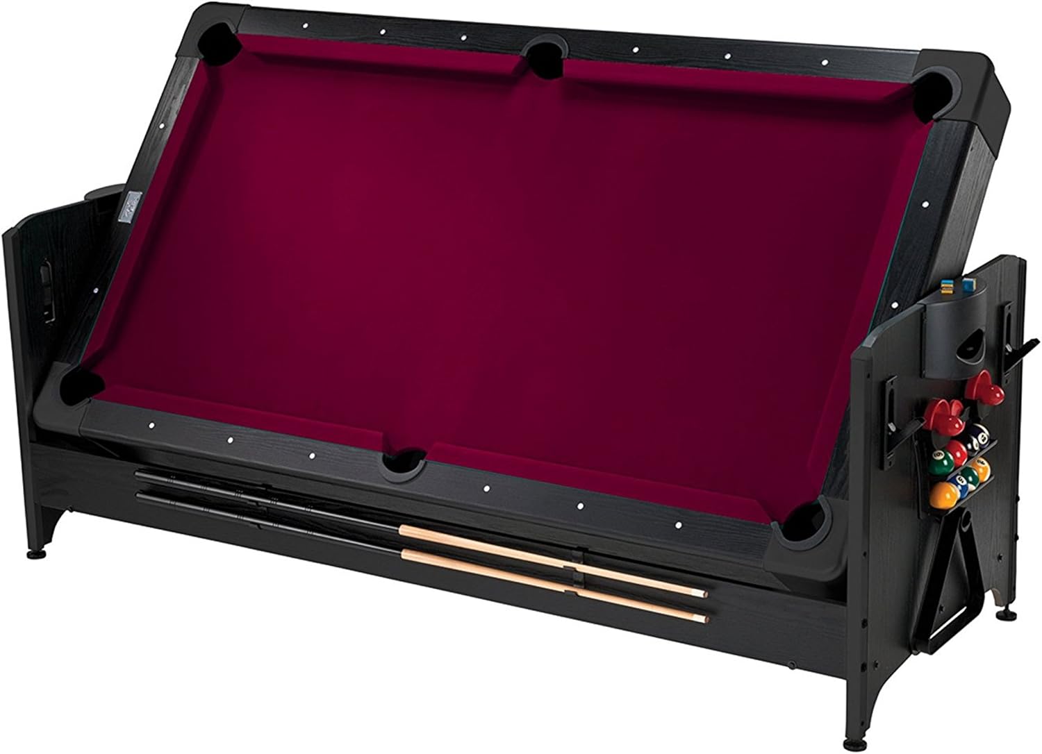 Fat Cat Mesa de juego original 3 en 1, 7 pies Pockey