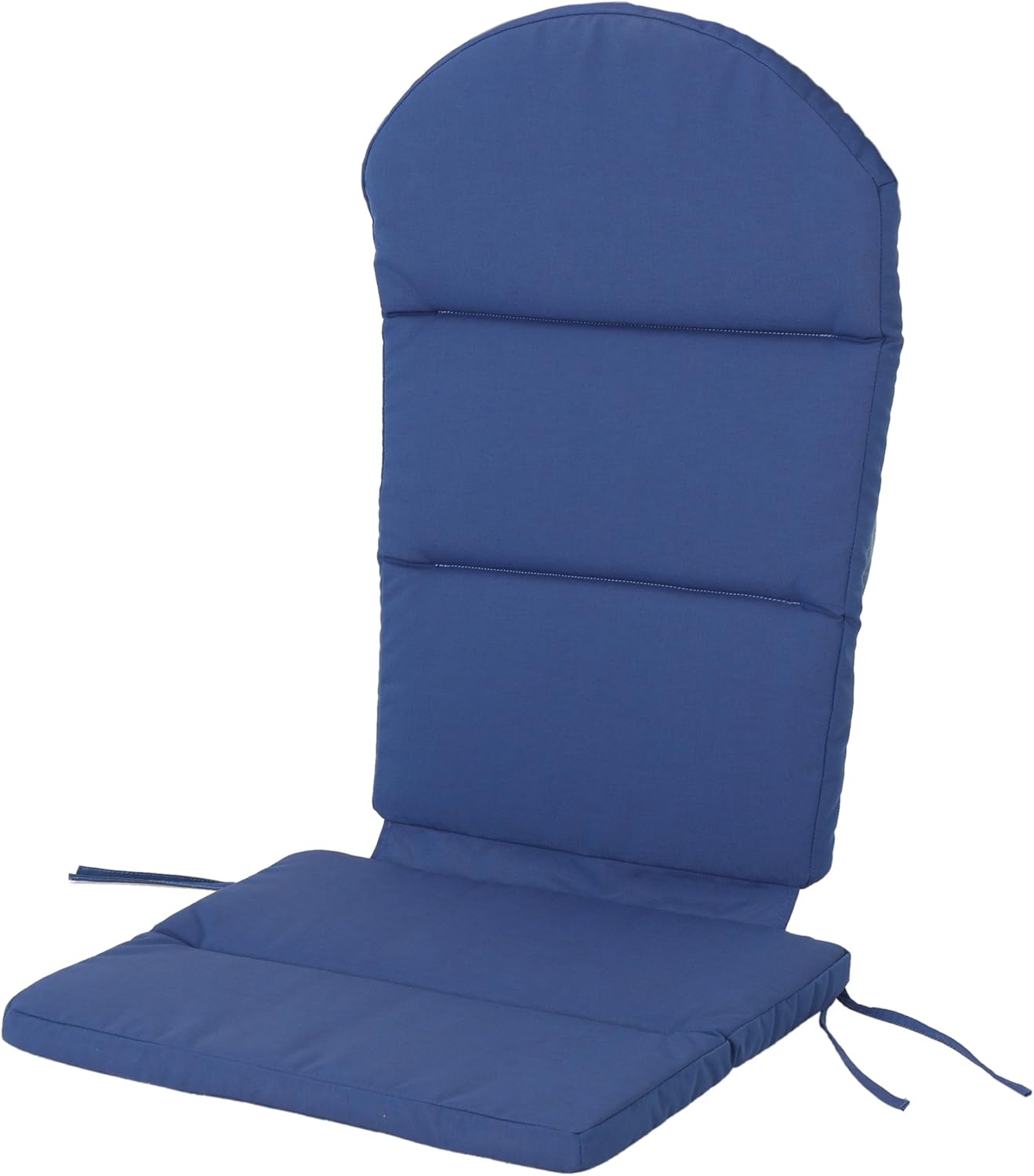 Christopher Knight Home Terry – Cojines para sillas Adirondack resistentes al agua (juego de 2), azul marino, 2 unidades (paquete de 1)