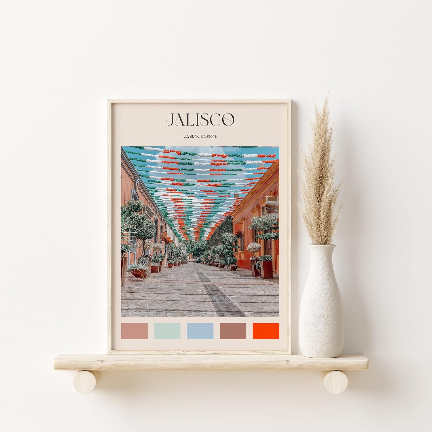 Impresión Jalisco, arte de pared de Jalisco, póster de Jalisco, foto de Jalisco, impresión de póster de Jalisco, decoración de pared de Jalisco,
