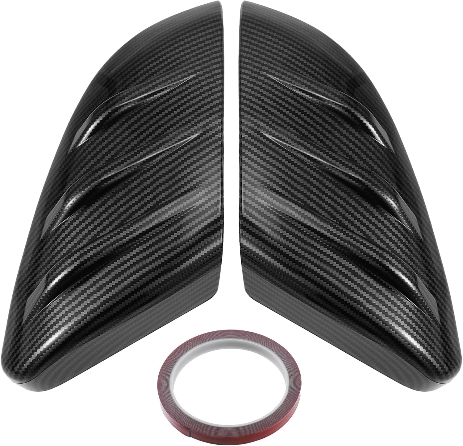 X AUTOHAUX Tapa de espejo lateral con patrón de fibra de carbono para Honda Civic 10 generación 2016-2021 para Honda Crider Envix 2019-2021