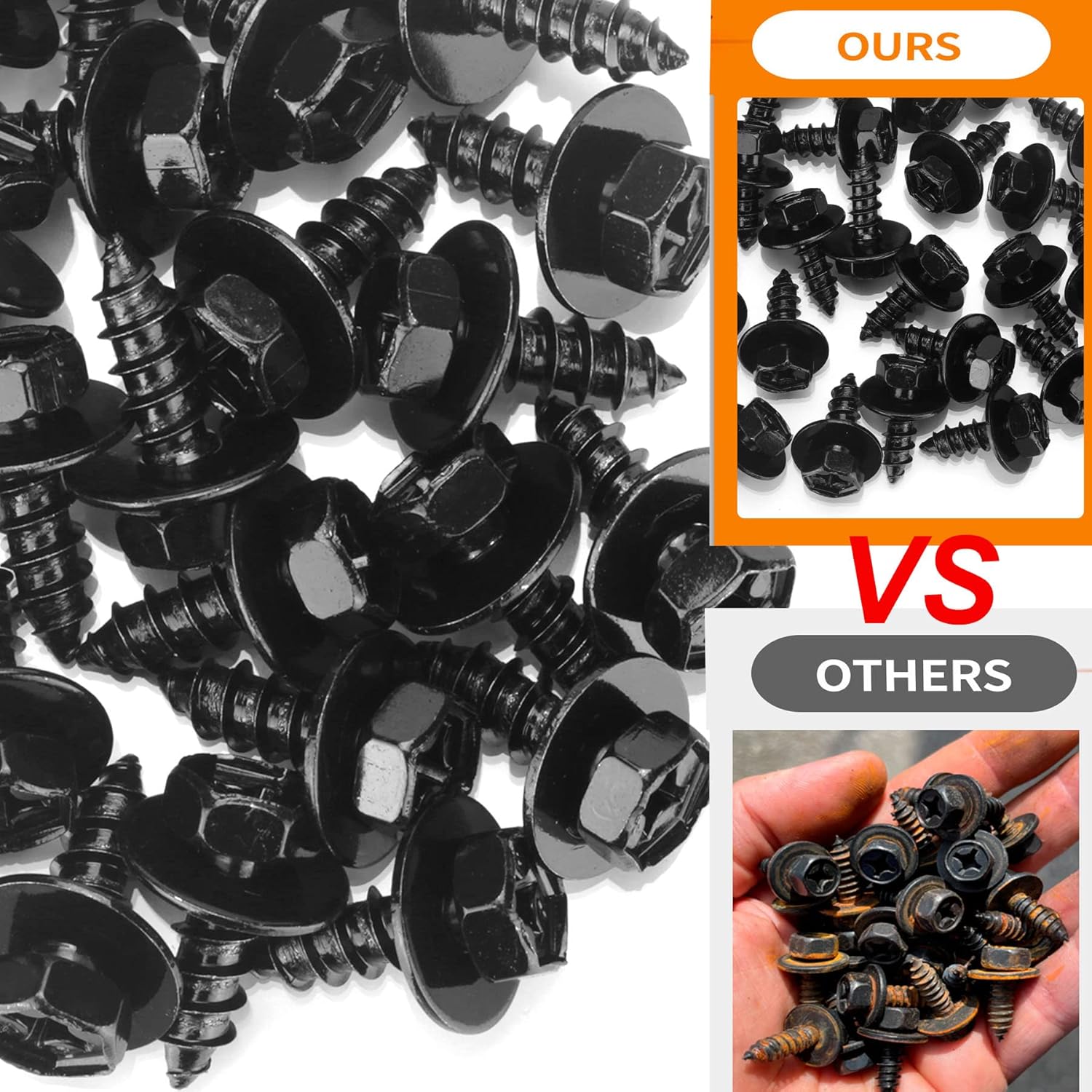 Juego de 30 tornillos para guardabarros delanteros, sustituye a 90159-60498, compatible con Lexus Toyota, Lexus, Tacoma, Prius, Corolla Tundra