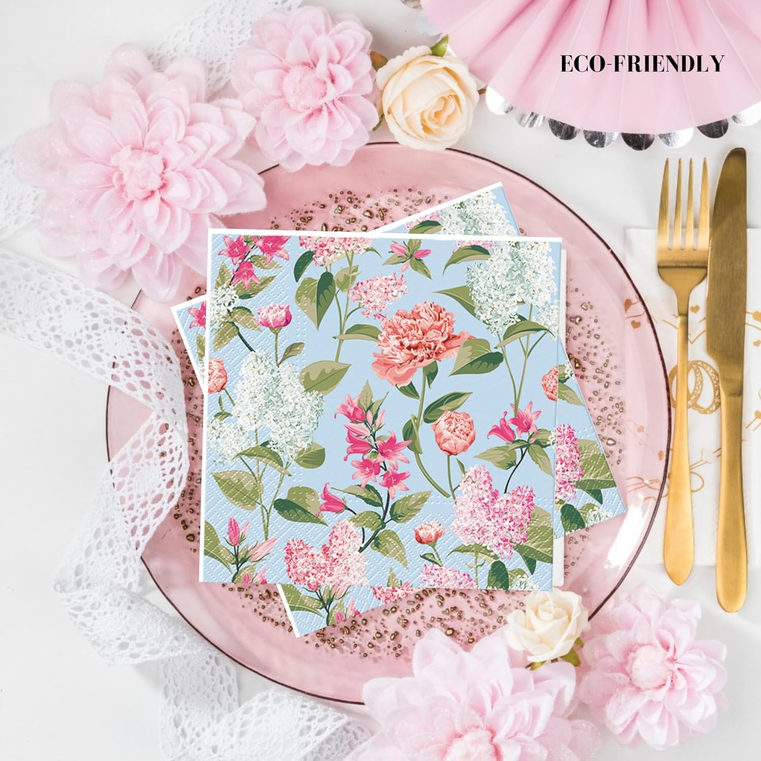 Keep Unique Servilletas de papel de 20 unidades, 13 x 13 pulgadas, servilletas de papel de 3 capas para arte de Navidad, cena y fiesta, servilletas