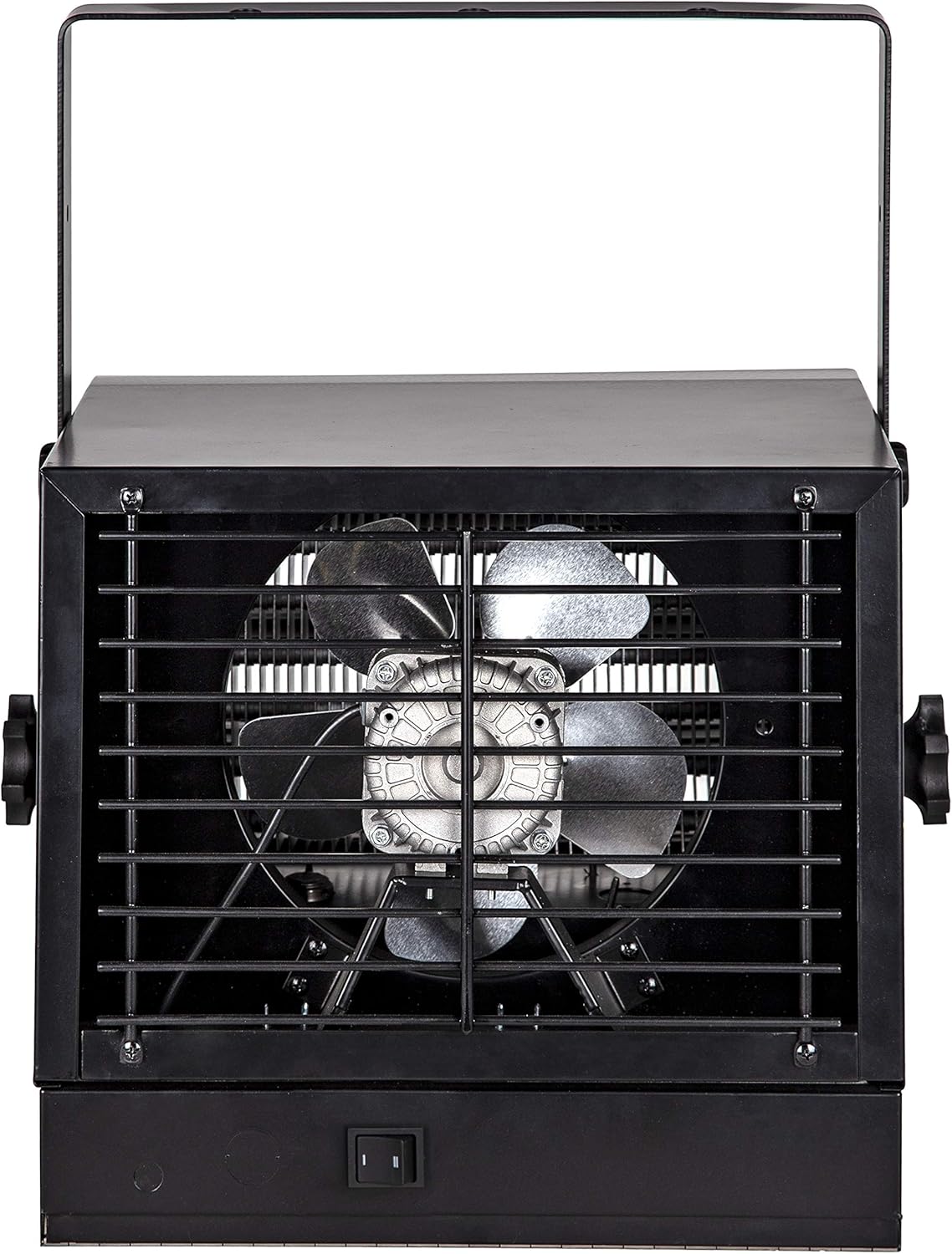 Dyna-Glo EG7500DH – Calentador eléctrico de garaje de doble calor, 7500 W, color negro