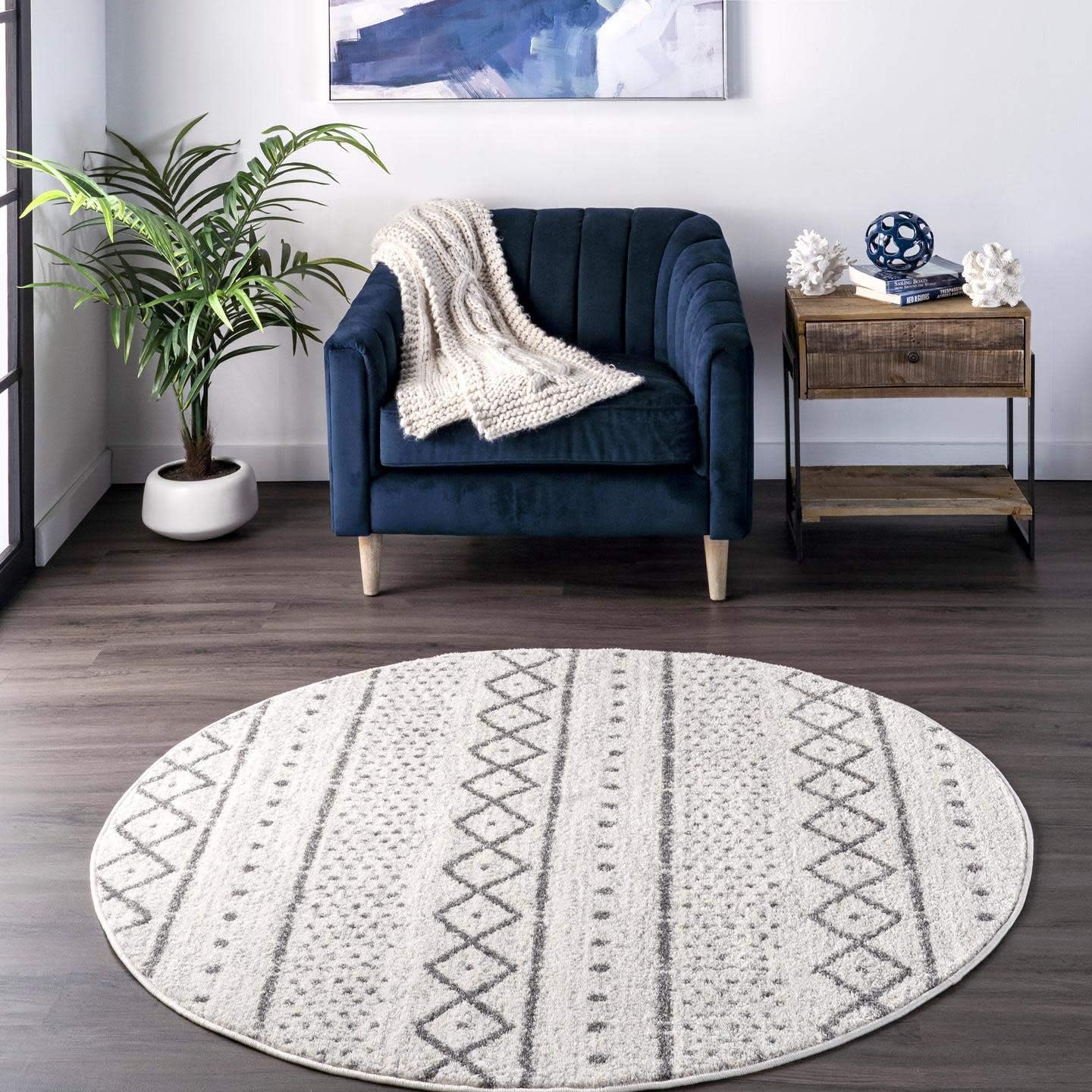 nuLOOM Alfombra vintage Sienna, 10×14, beige