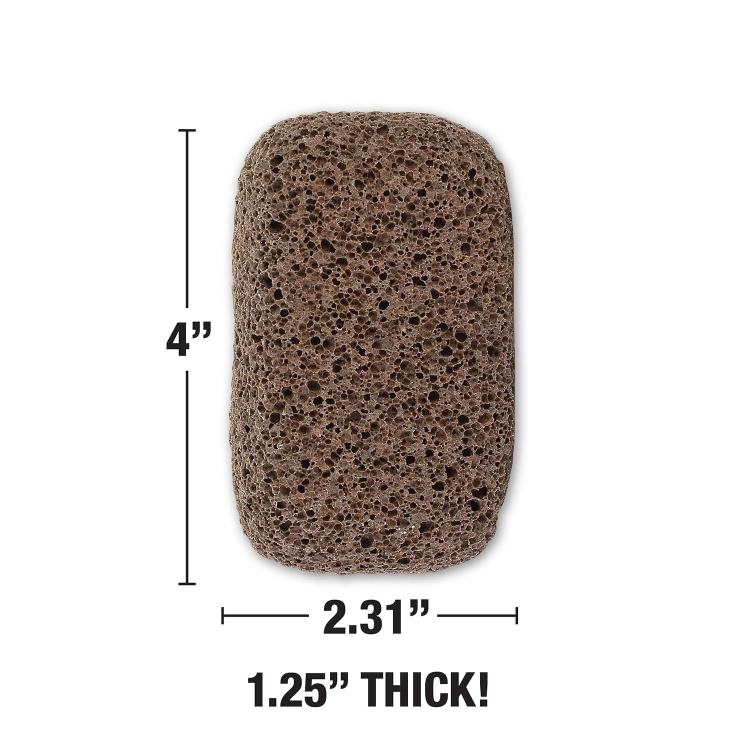 Caja de belleza de exfoliación de pedicura con 6 esponjas exfoliantes de baño y 2 piedras pómez mágicas para eliminar callos de pies, almohadilla de