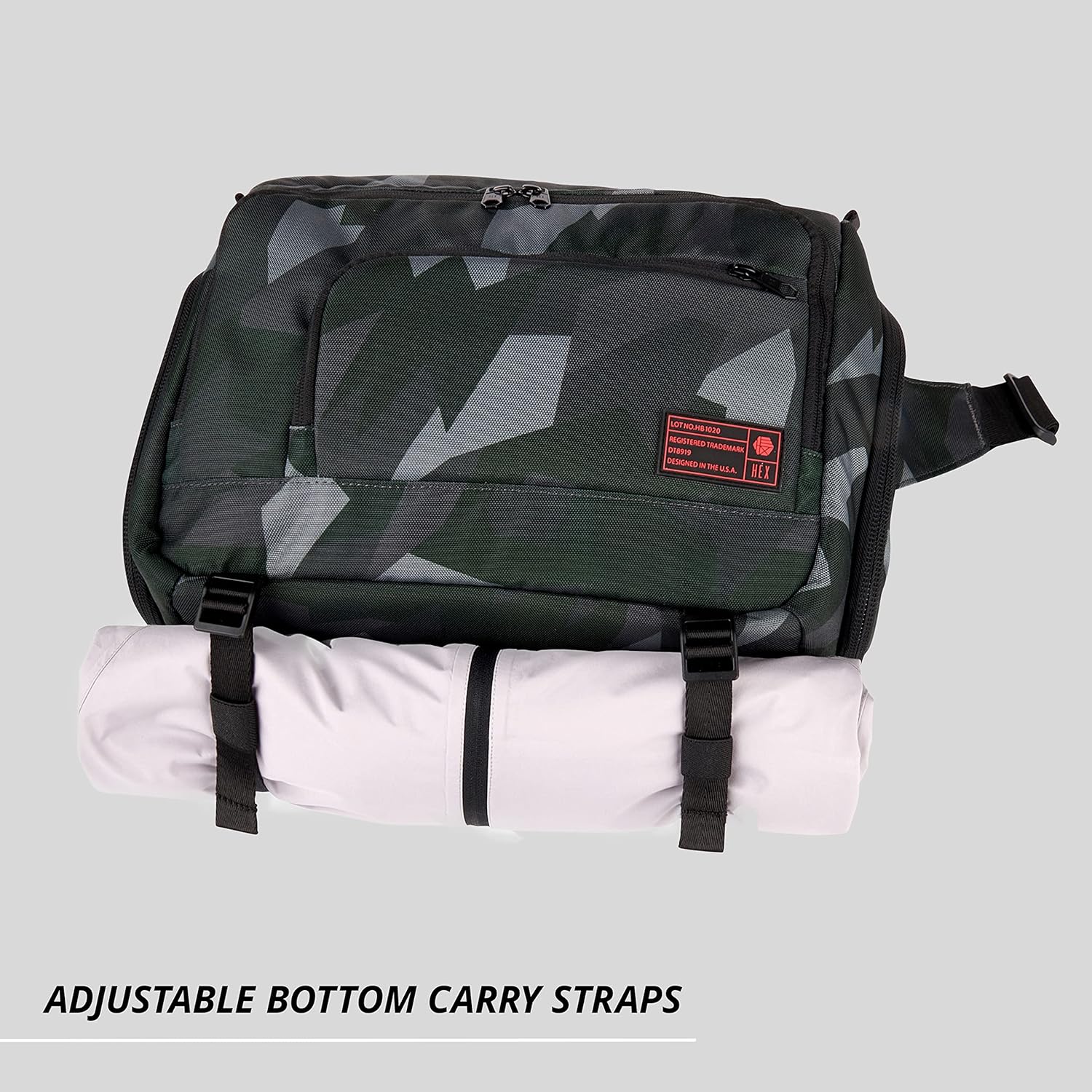 HEX Ranger DSLR Camera Sling XL – Bolsa de viaje  Divisores interiores personalizables, correas de trípode ajustables de transporte, carcasa Cordura