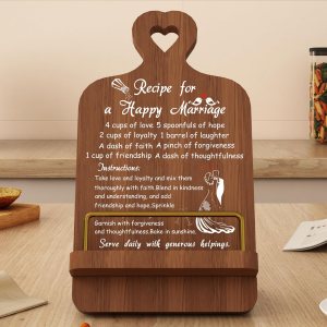 Regalos de boda de aniversario para parejas, regalos de despedida de soltera, soporte para libro de recetas para su regalo de oración matrimonial, Regalos de boda de aniversario para parejas, regalos de despedida de soltera, soporte para libro de recetas para su regalo de oración matrimonial,
