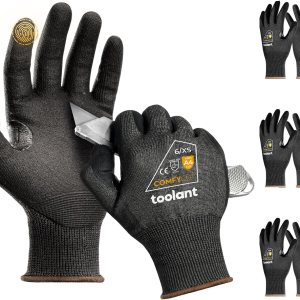 Guantes de trabajo ultrafinos y ligeros resistentes a los cortes con agarre, guantes de seguridad de enfriamiento para pesca, tallado en madera, Guantes de trabajo ultrafinos y ligeros resistentes a los cortes con agarre, guantes de seguridad de enfriamiento para pesca, tallado en madera,