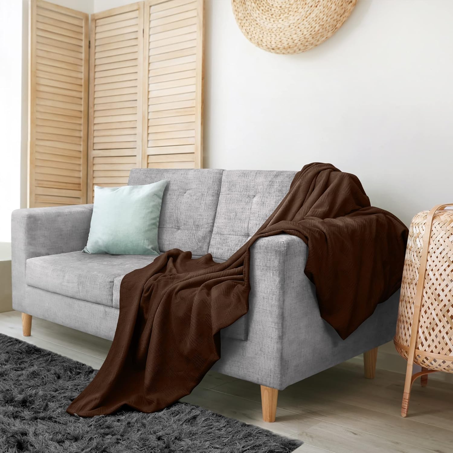 Utopia Bedding – Manta de algodón