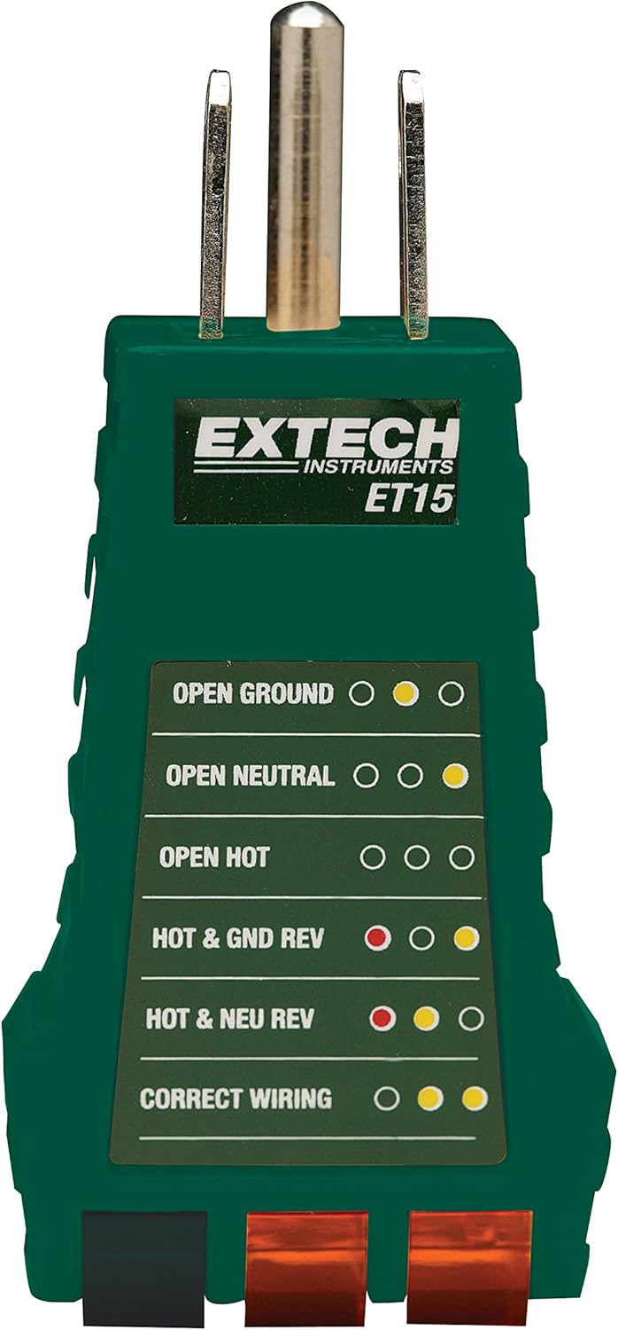 Kit para pruebas eléctricas Extech MN24-KIT primario