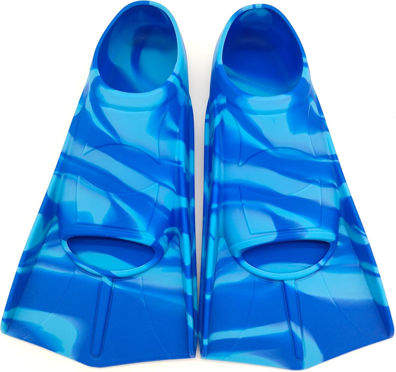 Gugmoy – Aletas de entrenamiento de natación de edición limitada, cómoda aleta de silicona para nadar y bucear, tamaño adecuado para principiantes,