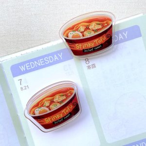 Ramen Noodle Acrylic Clip, Binder Clip, Paper Clips, Cute Bookmarks, Kawaii Acrylic Charm, Kawaii Stationery, Planner Accessory Ramen Noodle Acrylic Clip, Binder Clip, Paper Clips, Cute Bookmarks, Kawaii Acrylic Charm, Kawaii Stationery, Planner Accessory