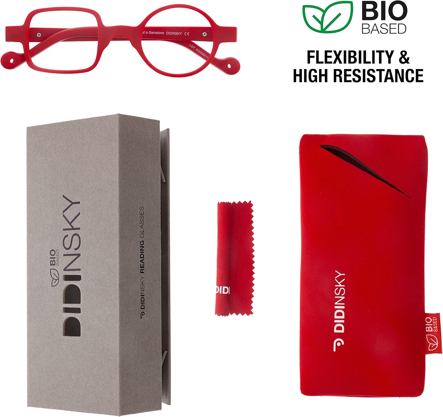 Lentes de lectura para presbicia, antiluz azul, para hombre y mujer. Tacto de goma, patillas flexibles y lentes antirreflectantes. Ferrari +1.0 –