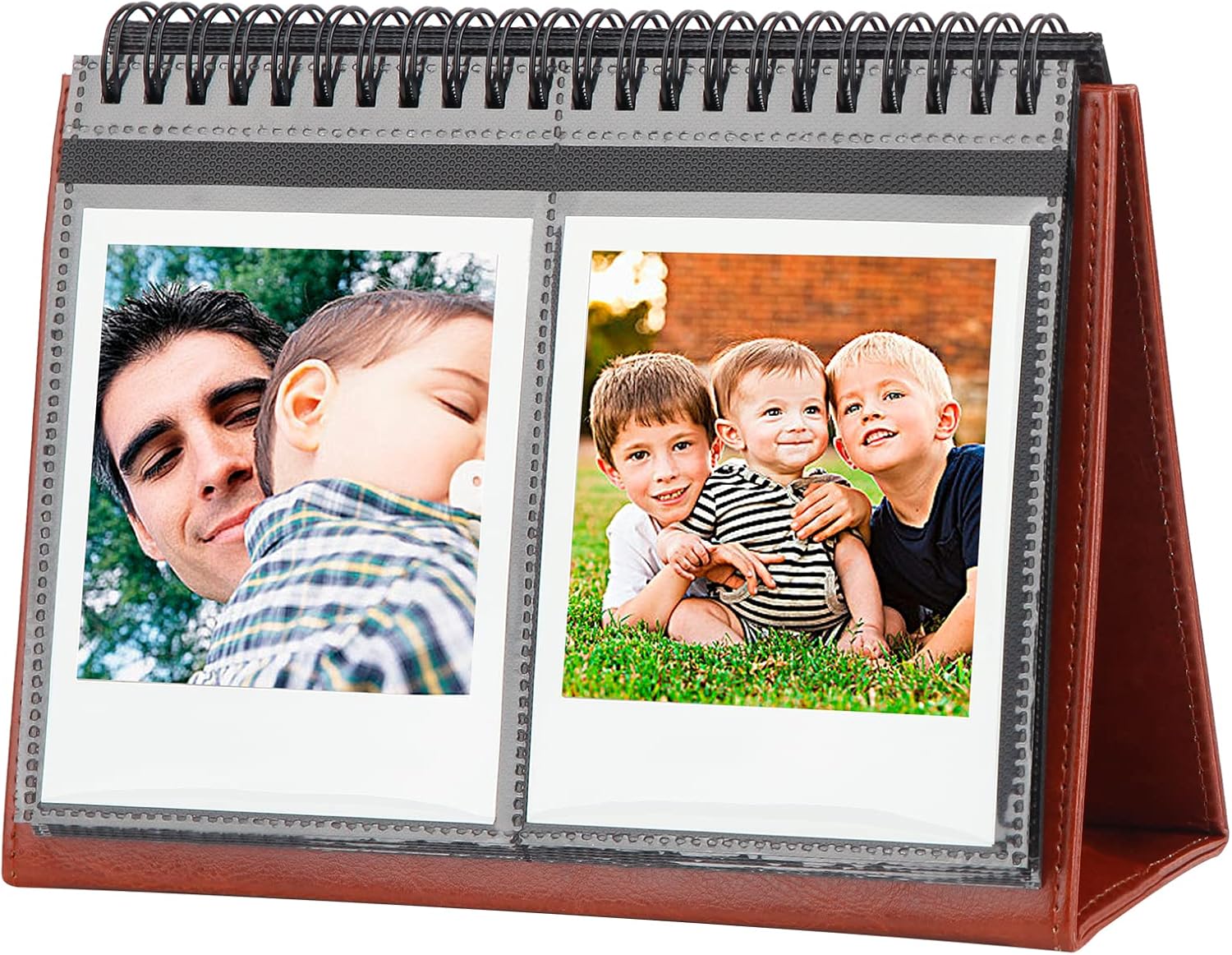 Álbum de fotos para cámara instantánea Fujifilm Instax Wide 300Impresora ancha Instax Link, película Polaroid 600 tipo I, álbum de 64 fotos para