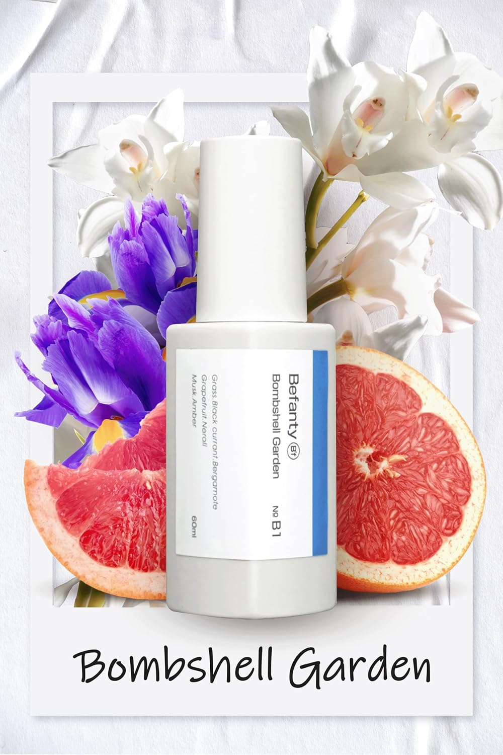 Befanty Natural Herbal Extracts – Desodorante en aerosol sin aluminio que no mancha para mujeres y hombres, aroma de jardín Bombshell, tamaño de