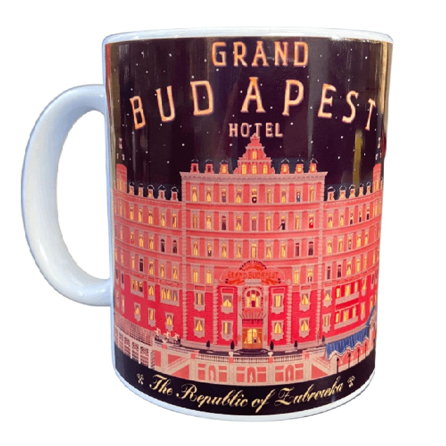 Grand Budapest Hotel Wes Anderson Movie Mug