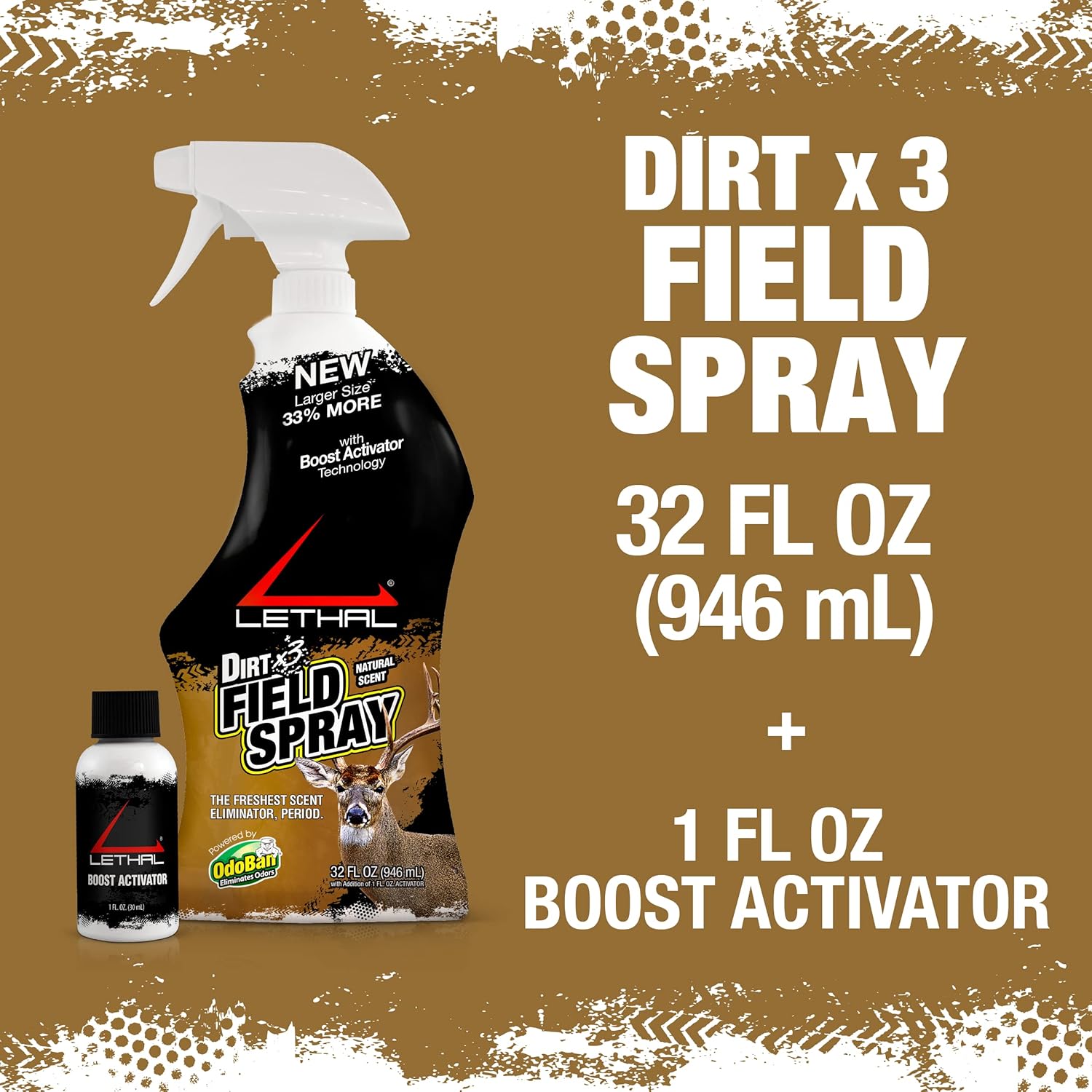 LETHAL Juego de detergente para ropa sucia con aroma y olor original de campo, con cojín para asiento de caza LiteCore Tail Mate