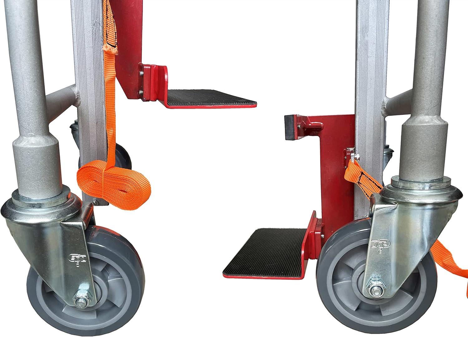 Mover manual de muebles (juego de 2), tapa de 1100 libras, aluminio, altura de elevación de 12 pulgadas, mudanza de maquinaria
