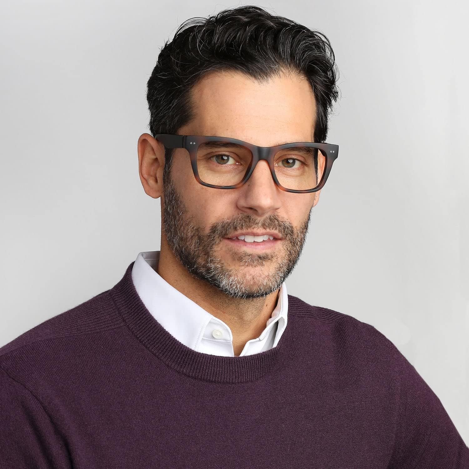 LOOK OPTIC Cosmo Reader – Gafas de lectura unisex con estilo, calidad de prescripción (aumento completo, no progresivos)
