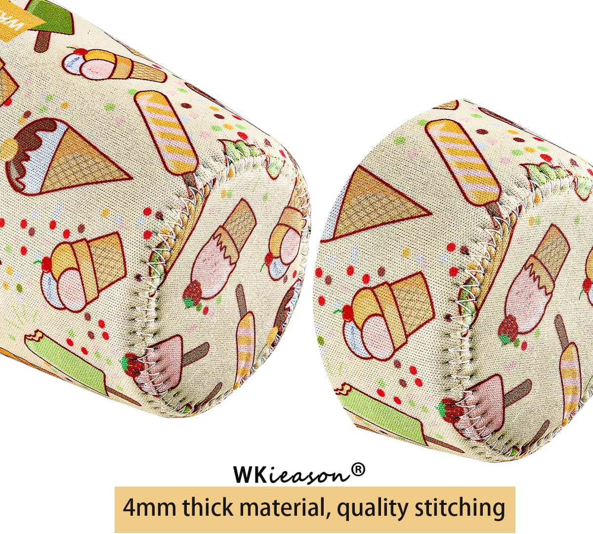 Funda aislante reutilizable de café helado para bebidas frías y fundas de neopreno para tazas de café frío, funda más fría de 16 a 32 onzas para