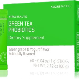 Probióticos de té verde (renovados, 60 barritos) – Probióticos de origen vegetal para la salud intestinal por AMOREPACIFIC. Vitamina D, probióticos Probióticos de té verde (renovados, 60 barritos) – Probióticos de origen vegetal para la salud intestinal por AMOREPACIFIC. Vitamina D, probióticos